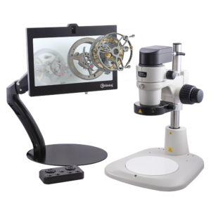3D Global Scalereo 3D-Digitalmikroskop mit Säulenstativ