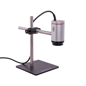 Inspectis digital microscope U50s (4K 60fps), ESD + LaserPointer, magnification approx. 2,9-151x (on 28" monitor), field of view approx. 210-4mm, incl. stand, controller and ring light